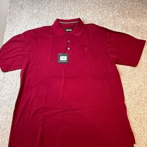 Ashworth Classic Red Polo Shirt - Cranberry